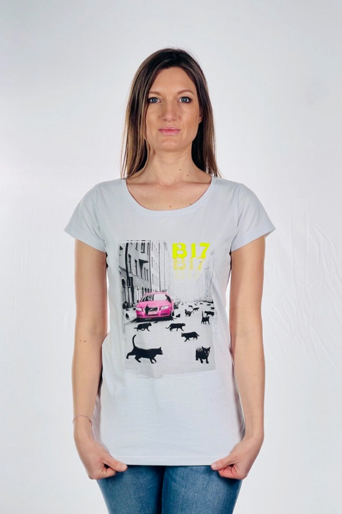 T-Shirt Black Cat
